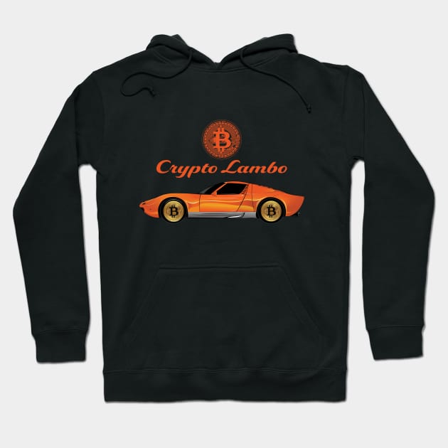 Crypto Lambo Hoodie by PunnyPoyoShop